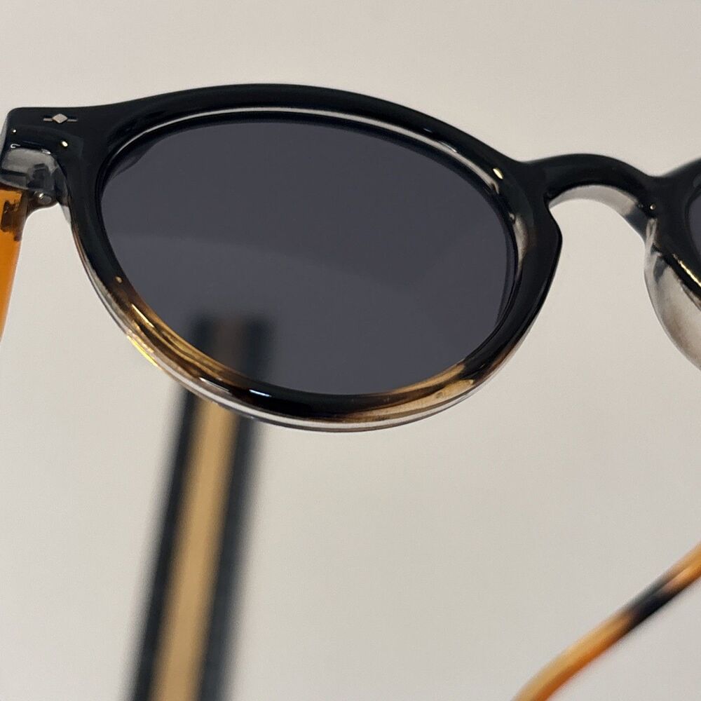 Levi Brooks Gradient Demi Sunglasses Rapptors UV Protection Brown Black Tortoise - Picture 11 of 13